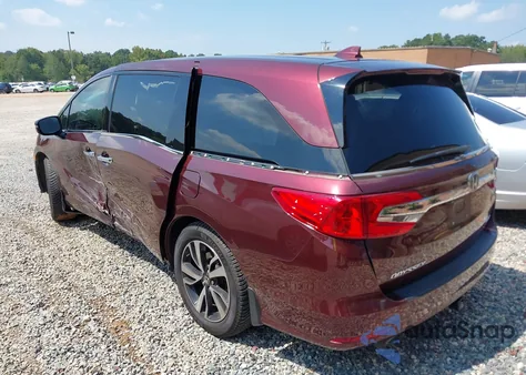 2018 Honda Odyssey Elite from USA, damaged, VIN 5FNRL6H93JB045733